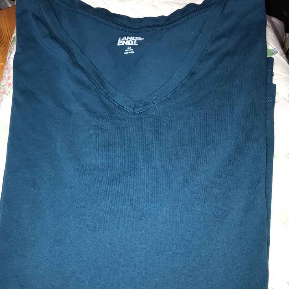 Long sleeve teal tshirt🍁🍂